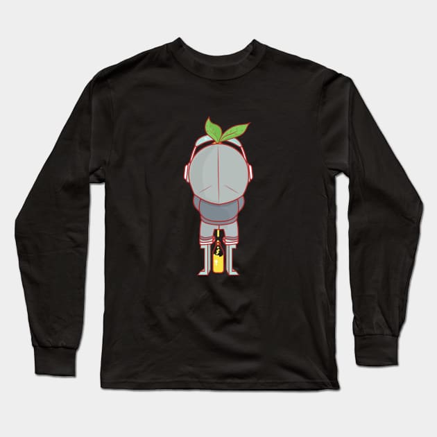 citronoboy peeing in a bottle Long Sleeve T-Shirt by Youssef El aroui